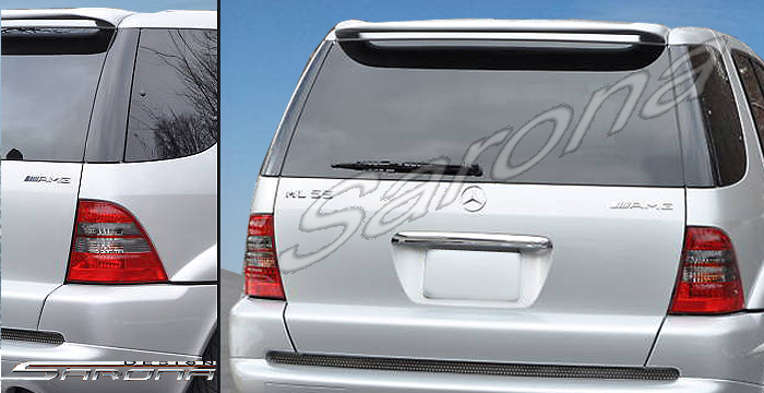 Custom Mercedes ML  SUV/SAV/Crossover Roof Wing (1998 - 2005) - $329.00 (Part #MB-034-RW)